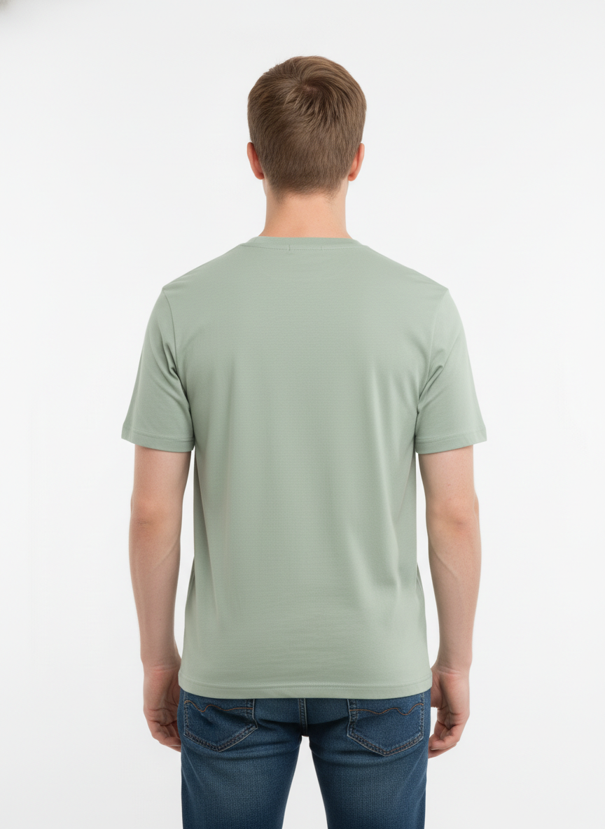 Men Regular Pure Cotton Printed T-Shirt