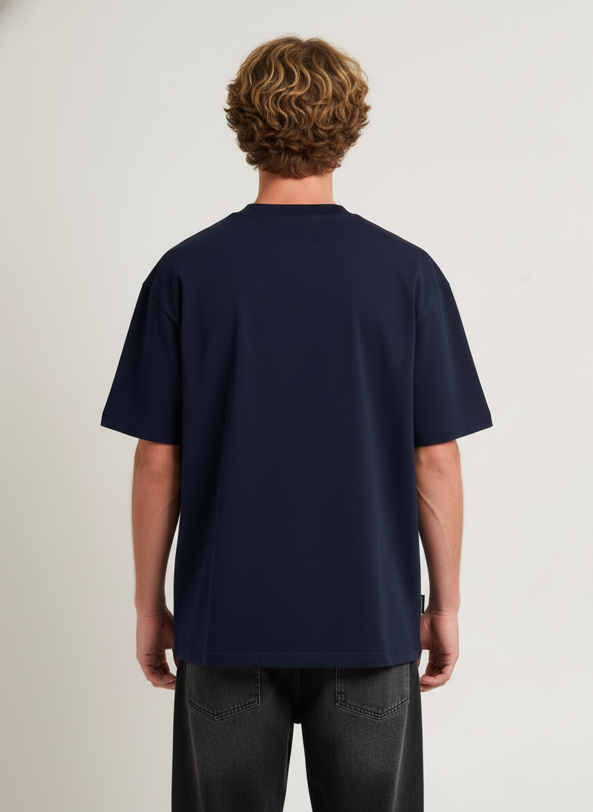 Men Oversized Cotton Printed T-Shirt