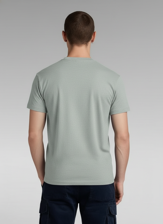 Men Regular Pure Cotton Printed T-Shirt
