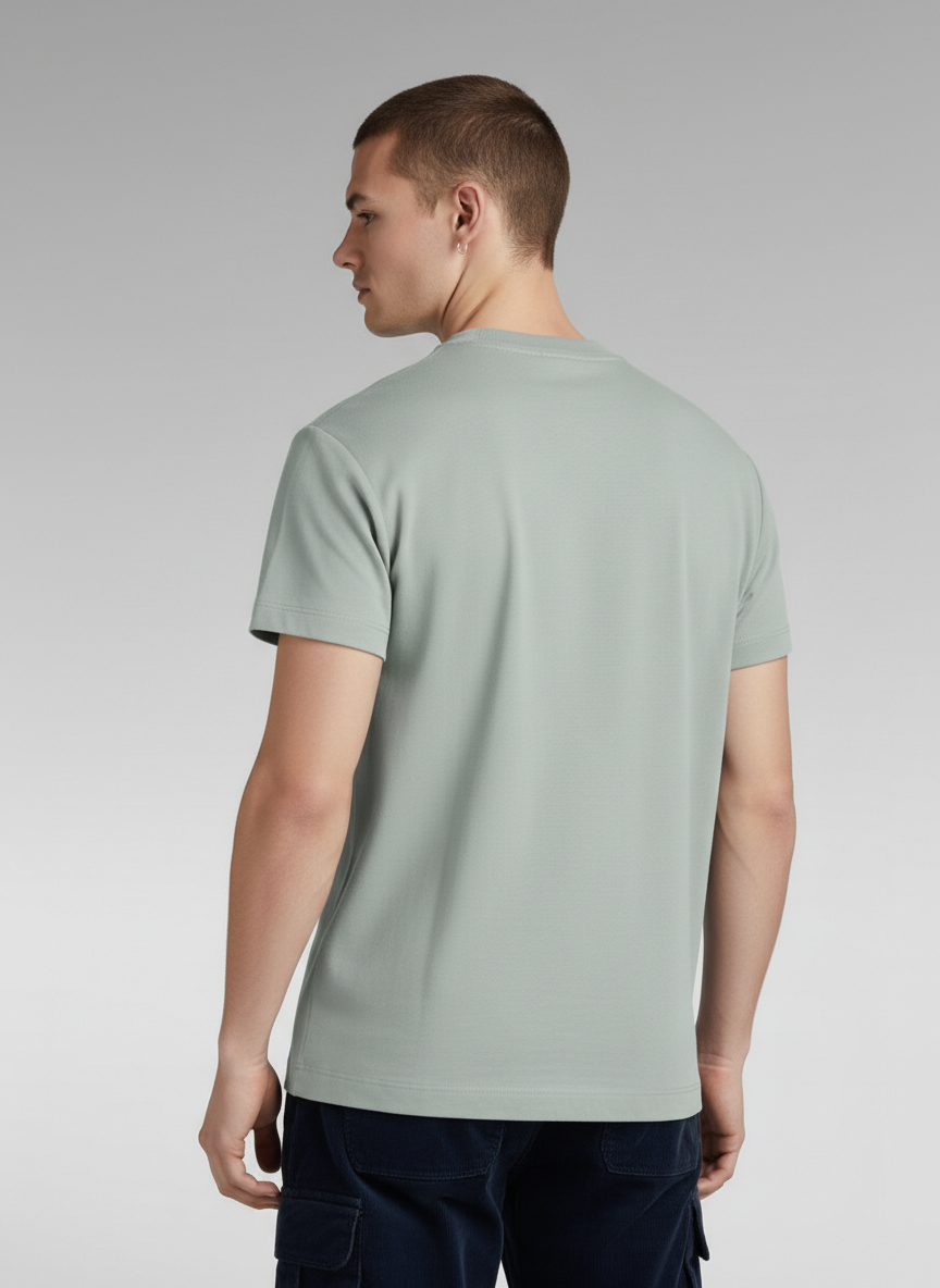 Men Regular Pure Cotton Printed T-Shirt