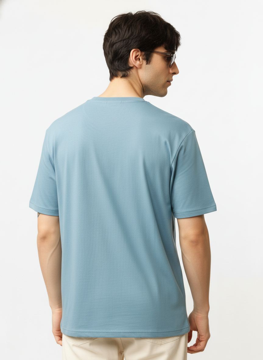 Men Regular Pure Cotton Printed T-Shirt
