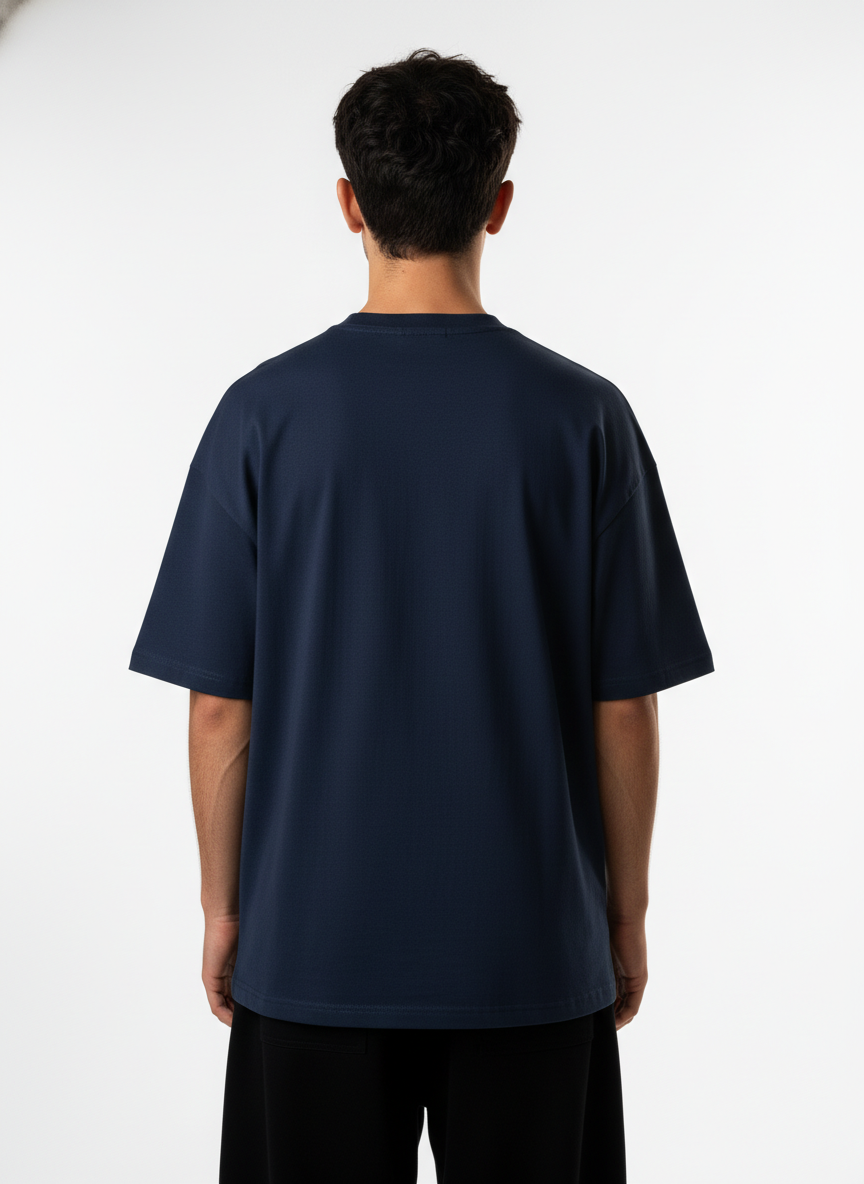 Men Oversized Cotton Printed T-Shirt