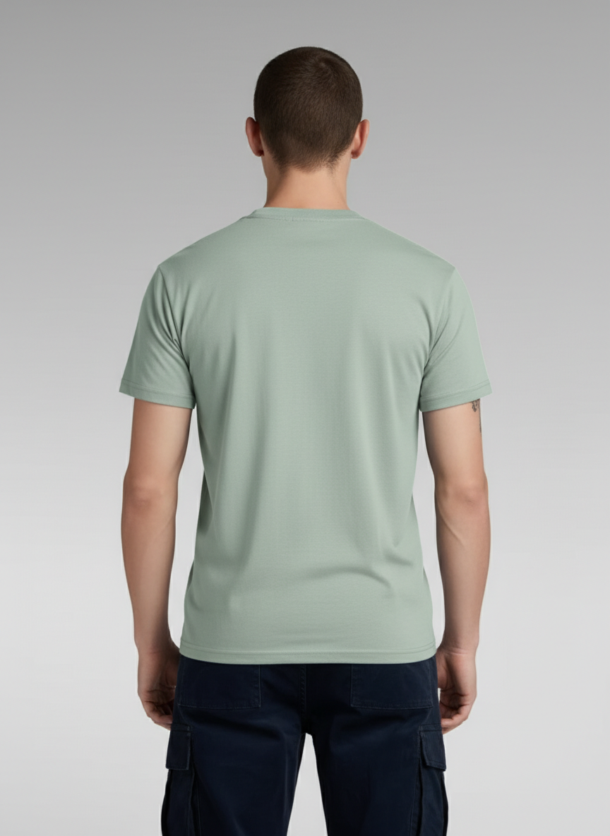 Men Regular Pure Cotton Printed T-Shirt