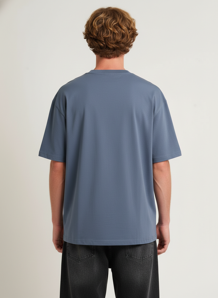 Men Oversized Cotton Printed T-Shirt