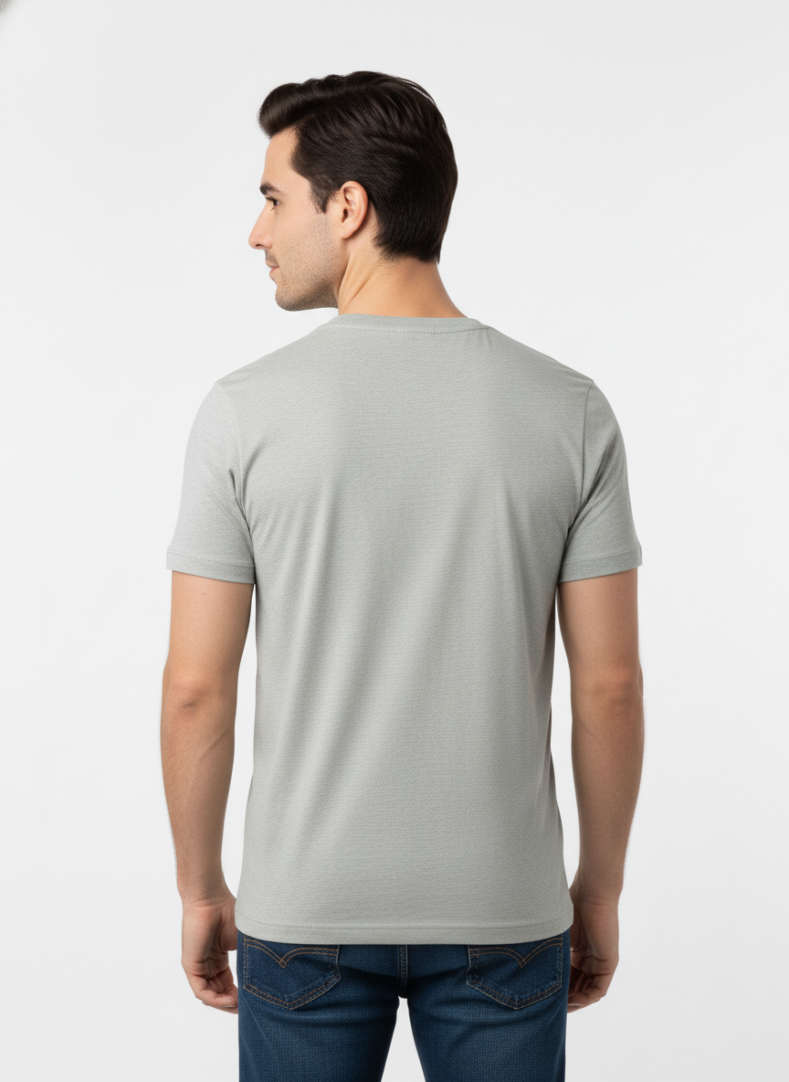 Men Regular Pure Cotton Printed T-Shirt