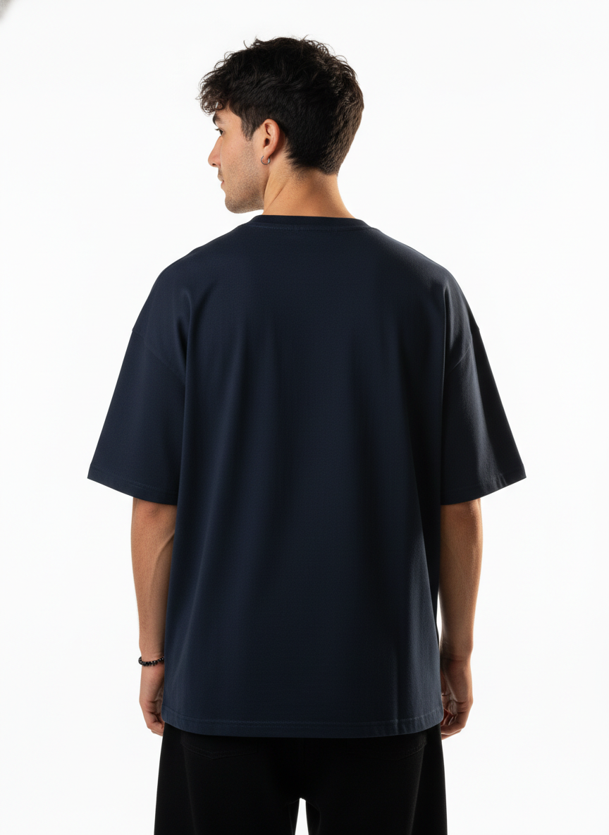 Men Oversized Cotton Printed T-Shirt