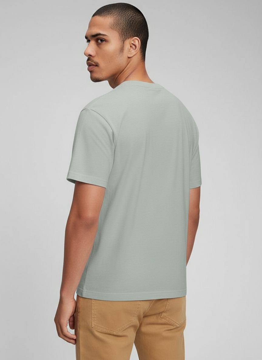 Men Regular Pure Cotton Printed T-Shirt