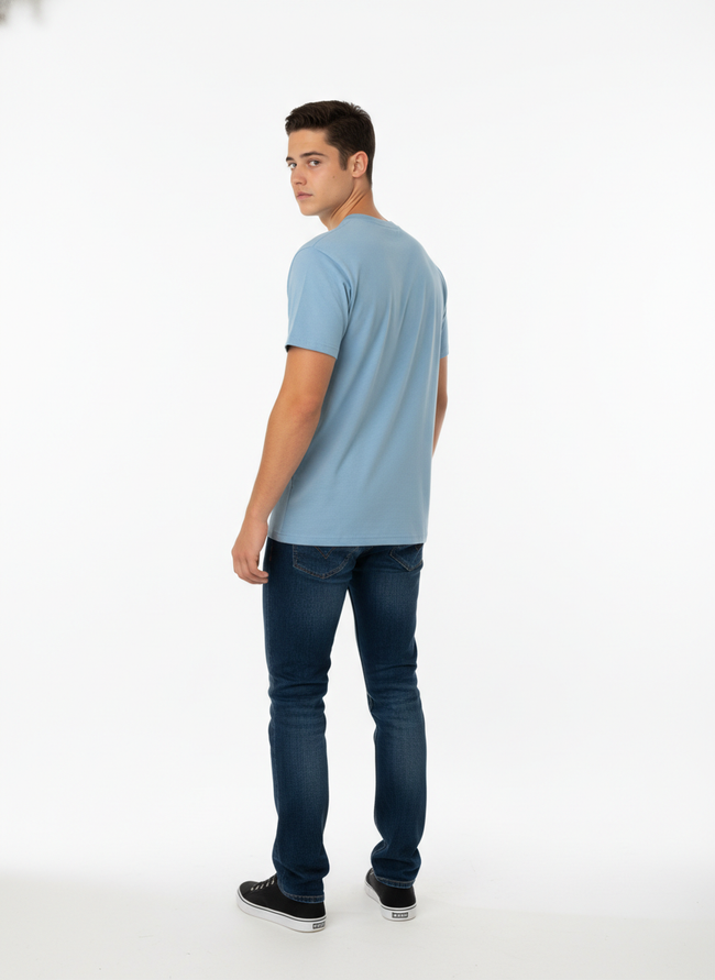 Men Regular Pure Cotton Printed T-Shirt