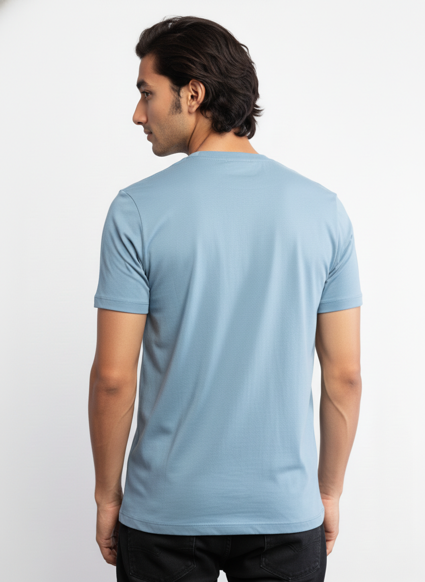 Men Regular Pure Cotton Printed T-Shirt