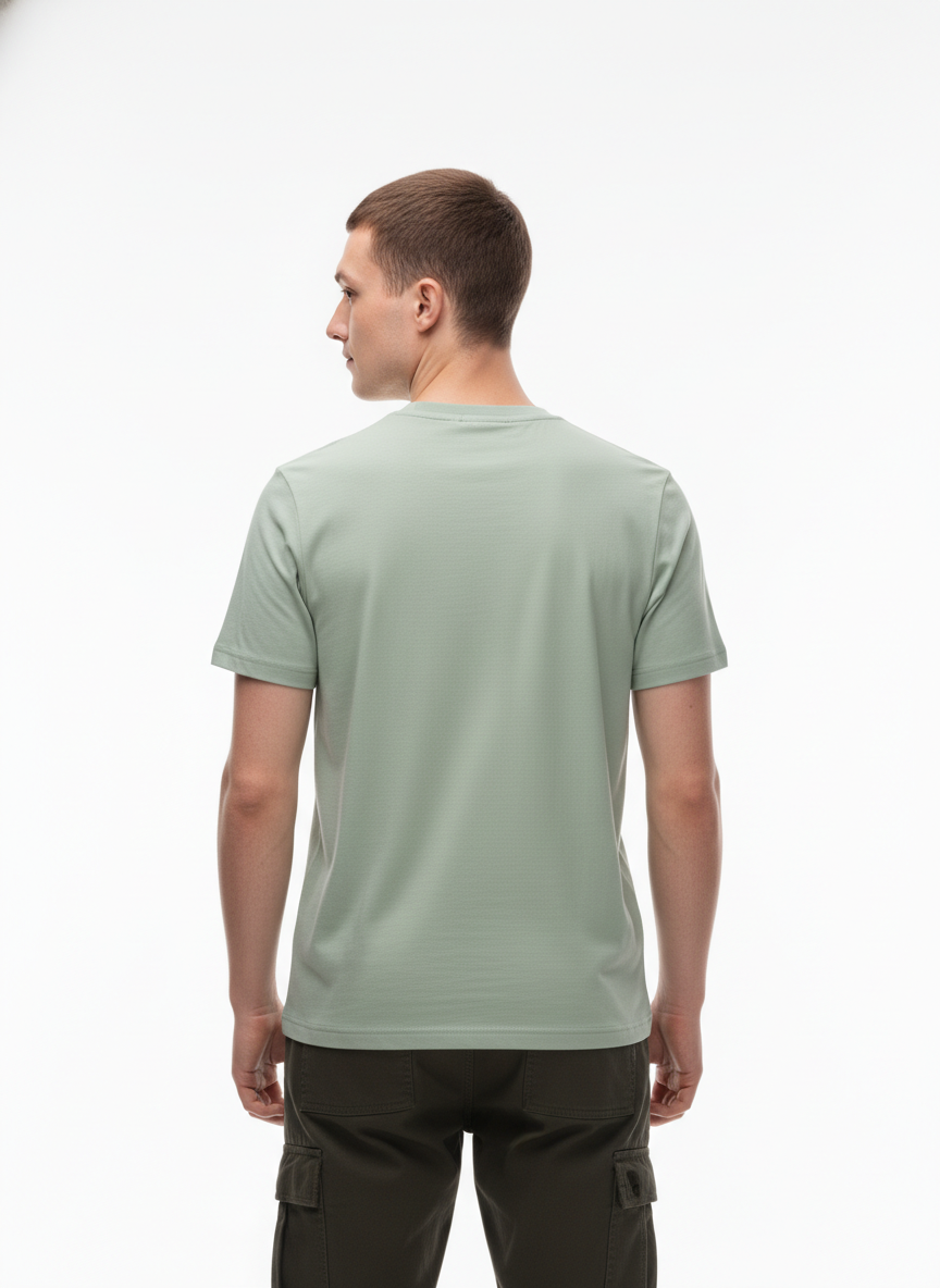 Men Regular Pure Cotton Printed T-Shirt