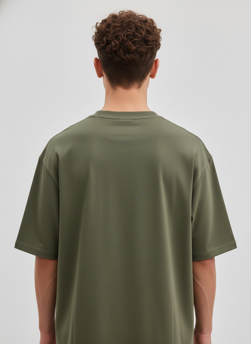 Men Oversized Cotton Printed T-Shirt