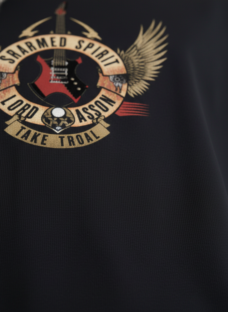 Men Oversized Cotton Printed T-Shirt