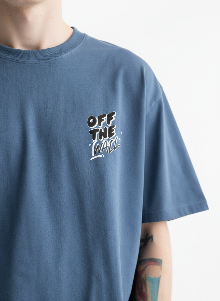 Men Oversized Cotton Printed T-Shirt
