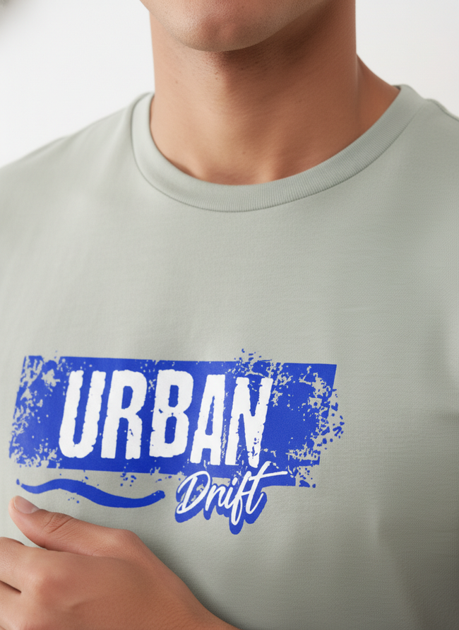 Men Regular Pure Cotton Printed T-Shirt