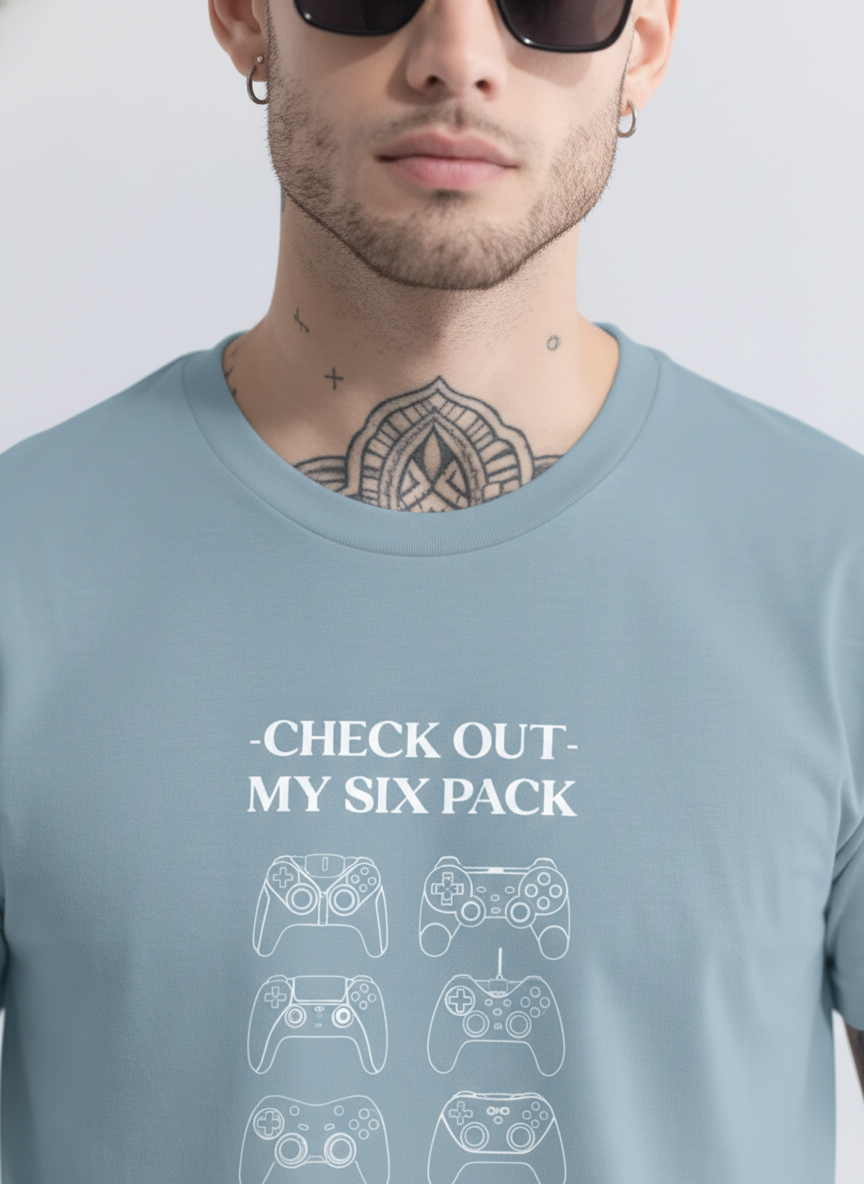 Men Regular Pure Cotton Printed T-Shirt