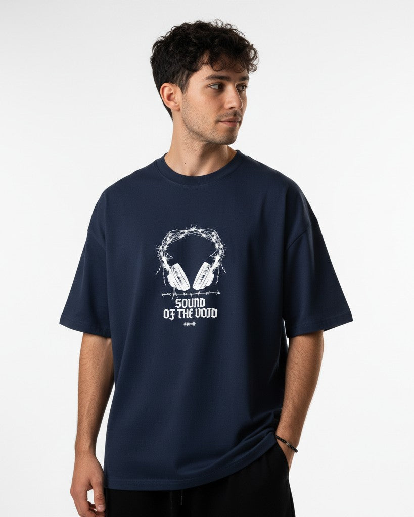 Men Oversized Cotton Printed T-Shirt