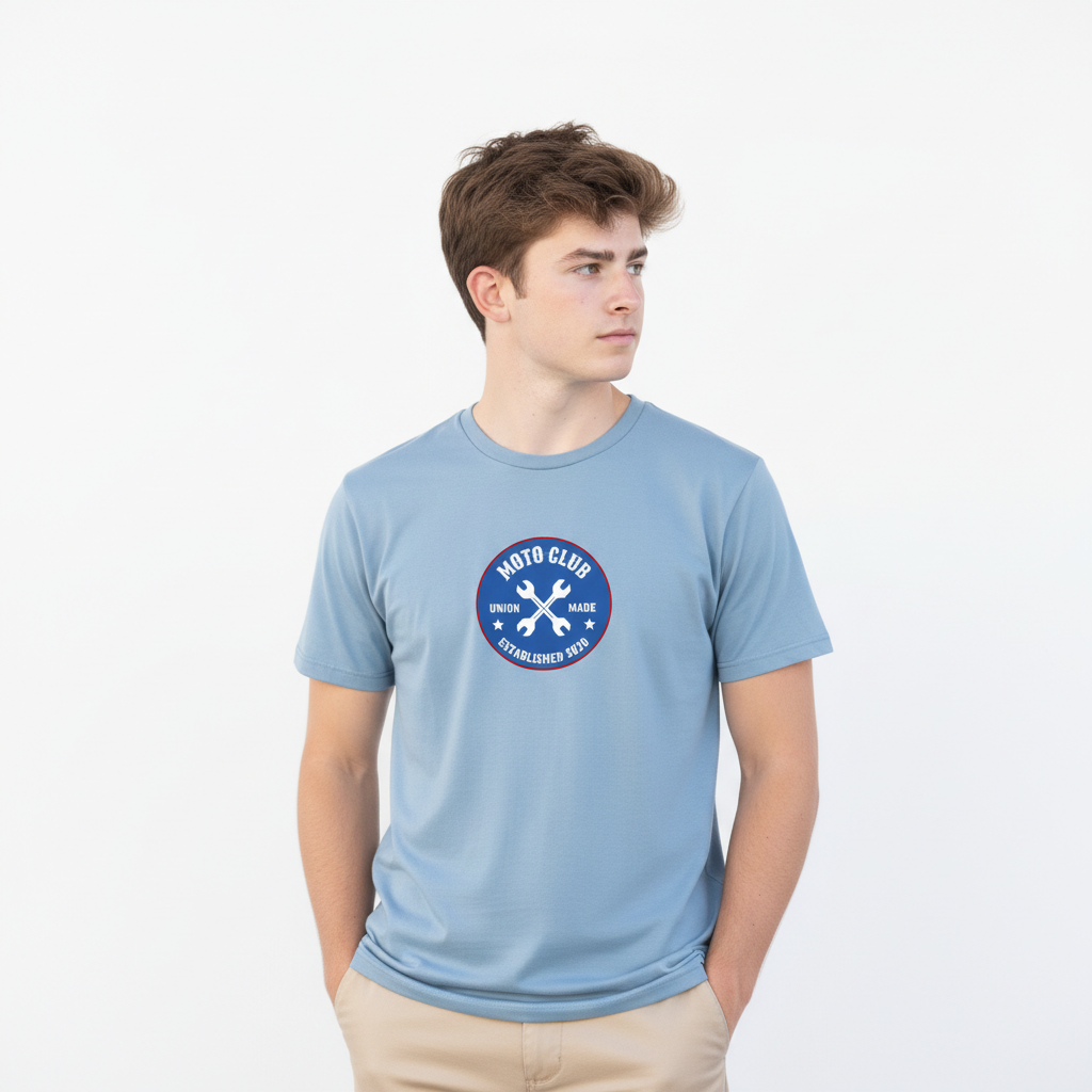Men Regular Pure Cotton Printed T-Shirt