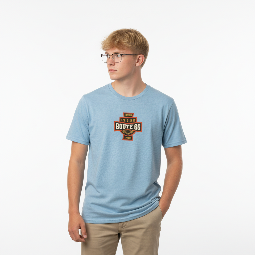 Men Regular Pure Cotton Printed T-Shirt