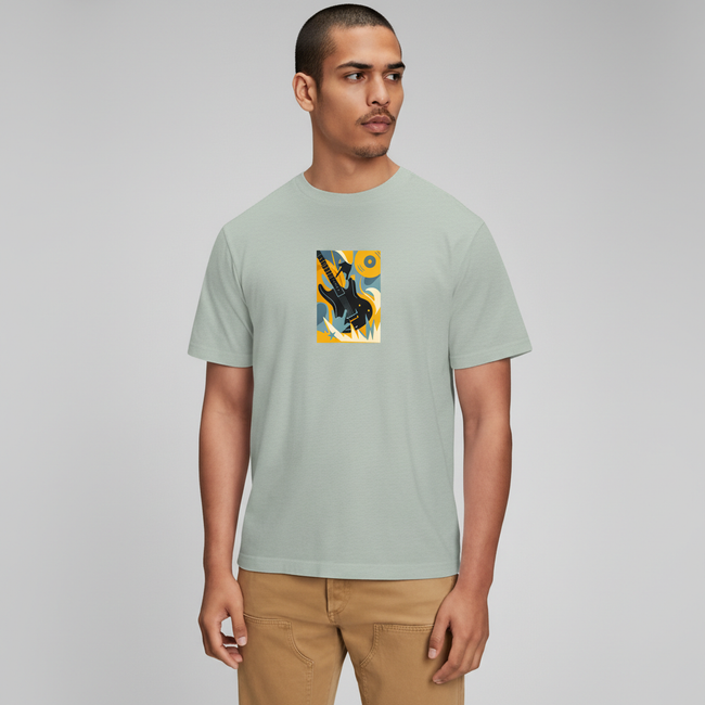 Men Regular Pure Cotton Printed T-Shirt