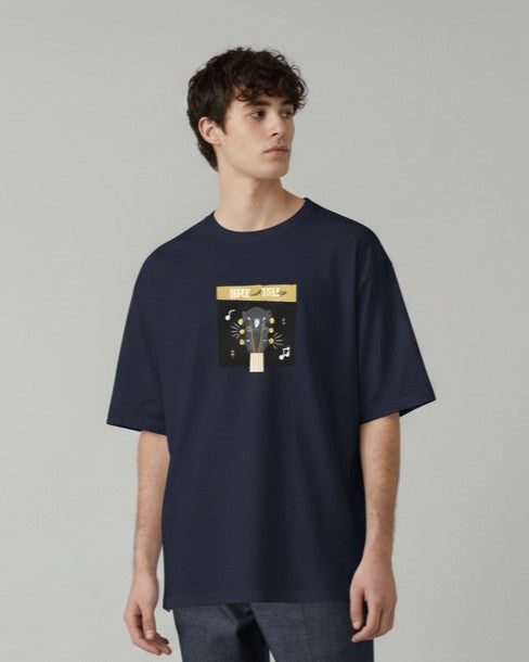 Men Oversized Cotton Printed T-Shirt