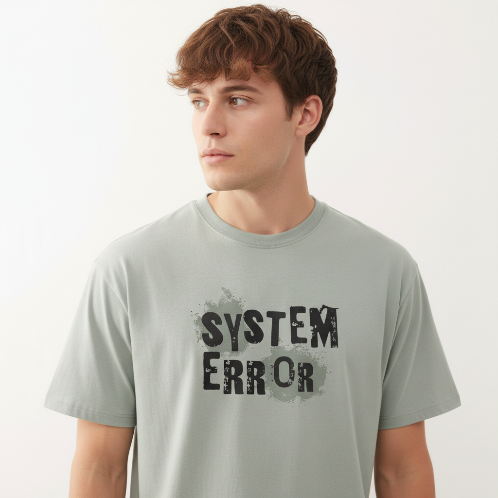 Men Regular Pure Cotton Printed T-Shirt