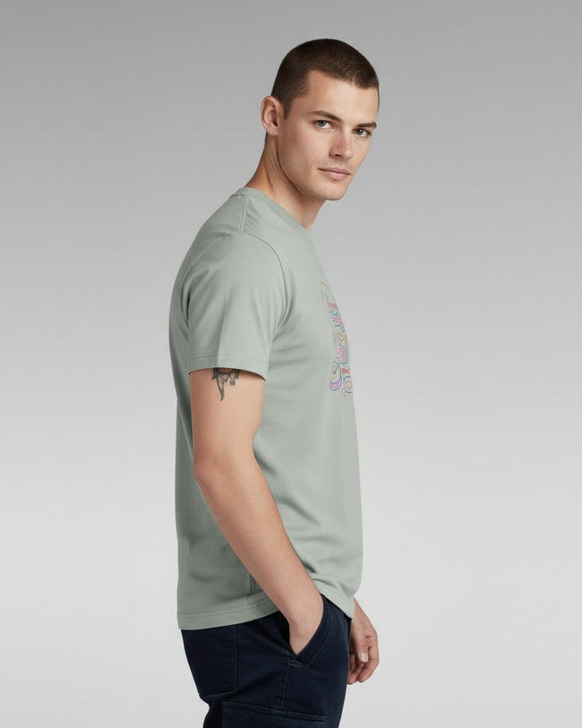 Men Regular Pure Cotton Printed T-Shirt
