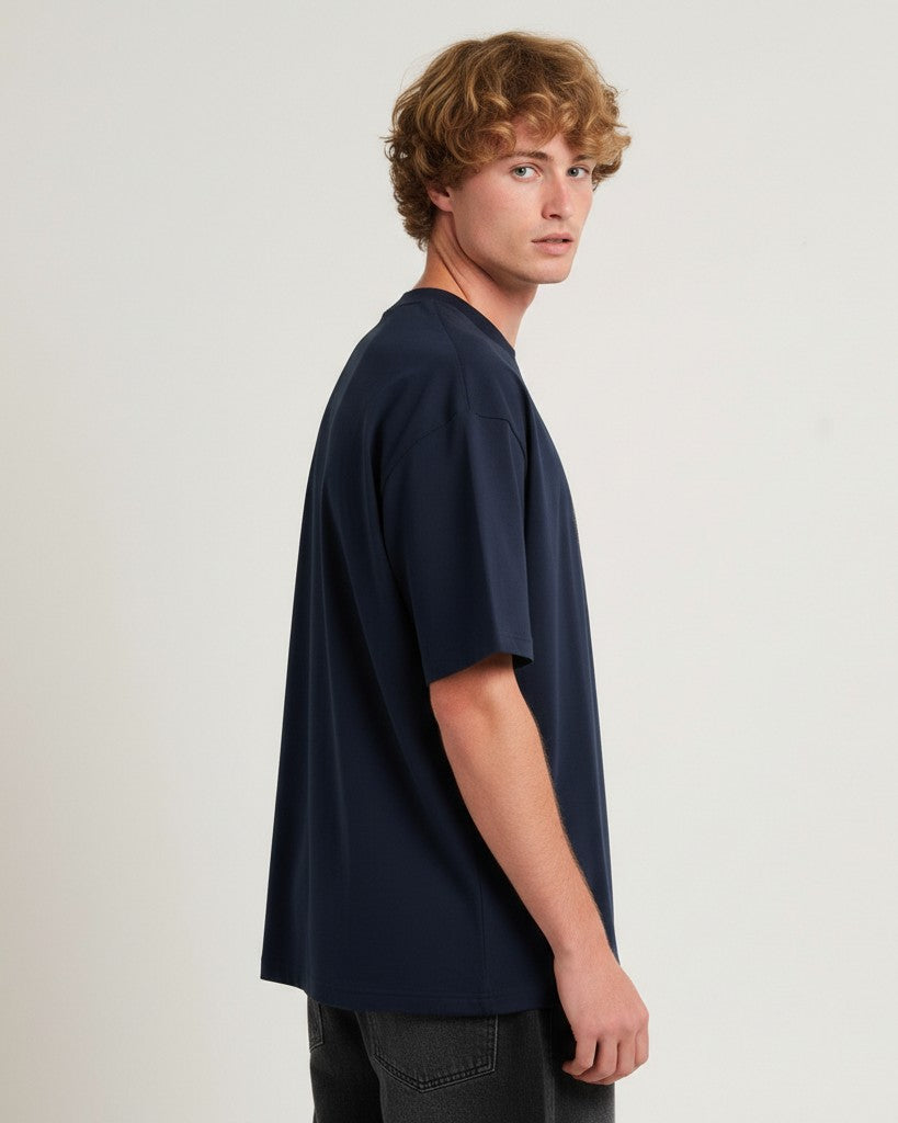 Men Oversized Cotton Printed T-Shirt