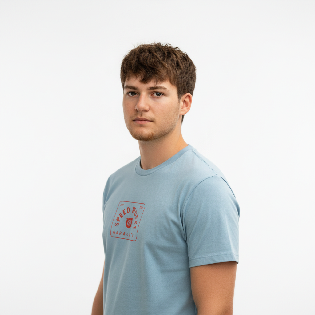 Men Regular Pure Cotton Printed T-Shirt