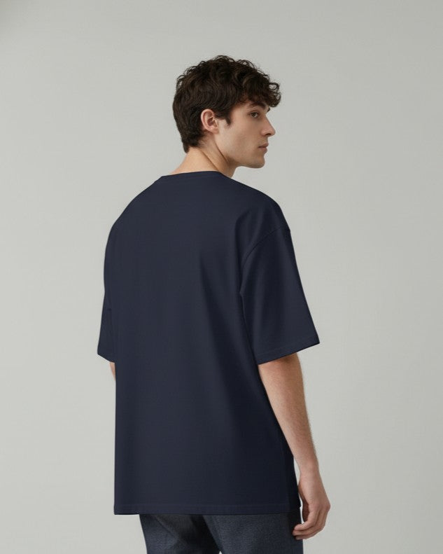 Men Oversized Cotton Printed T-Shirt