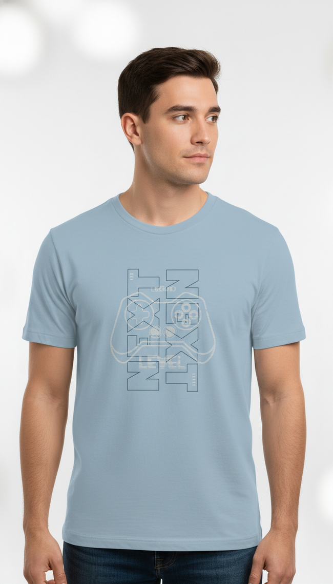 Men Regular Pure Cotton Printed T-Shirt