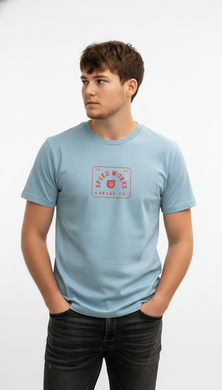 Men Regular Pure Cotton Printed T-Shirt