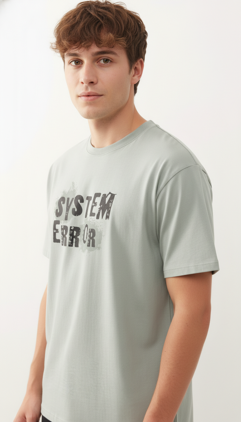 Men Regular Pure Cotton Printed T-Shirt
