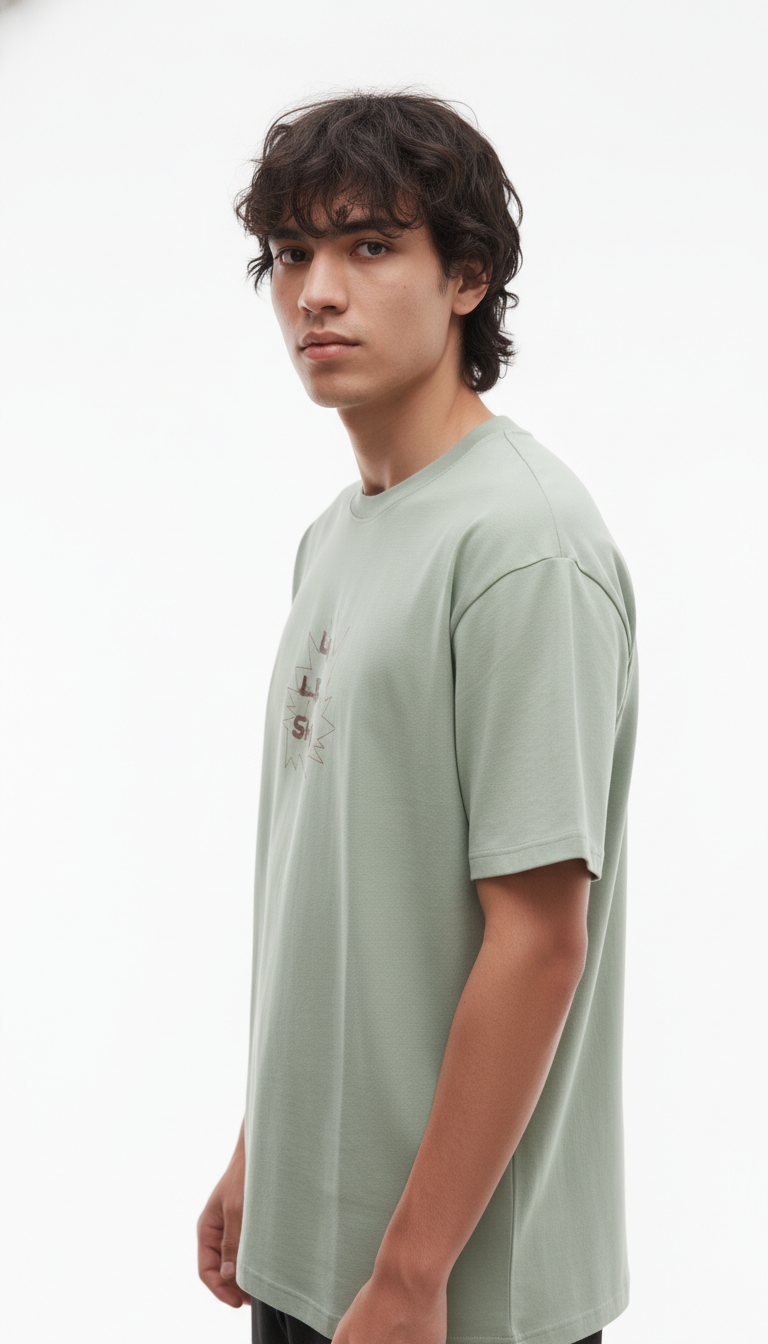 Men Regular Pure Cotton Printed T-Shirt