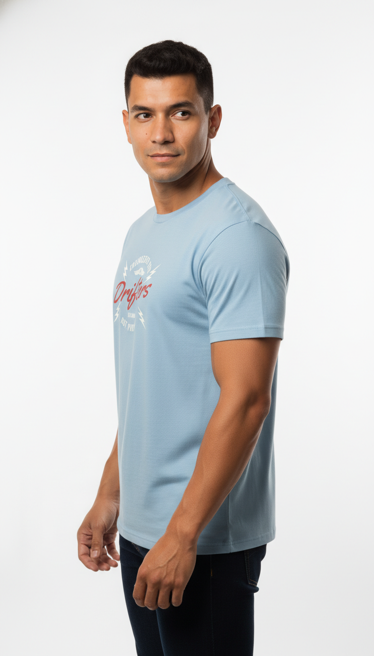 Men Regular Pure Cotton Printed T-Shirt