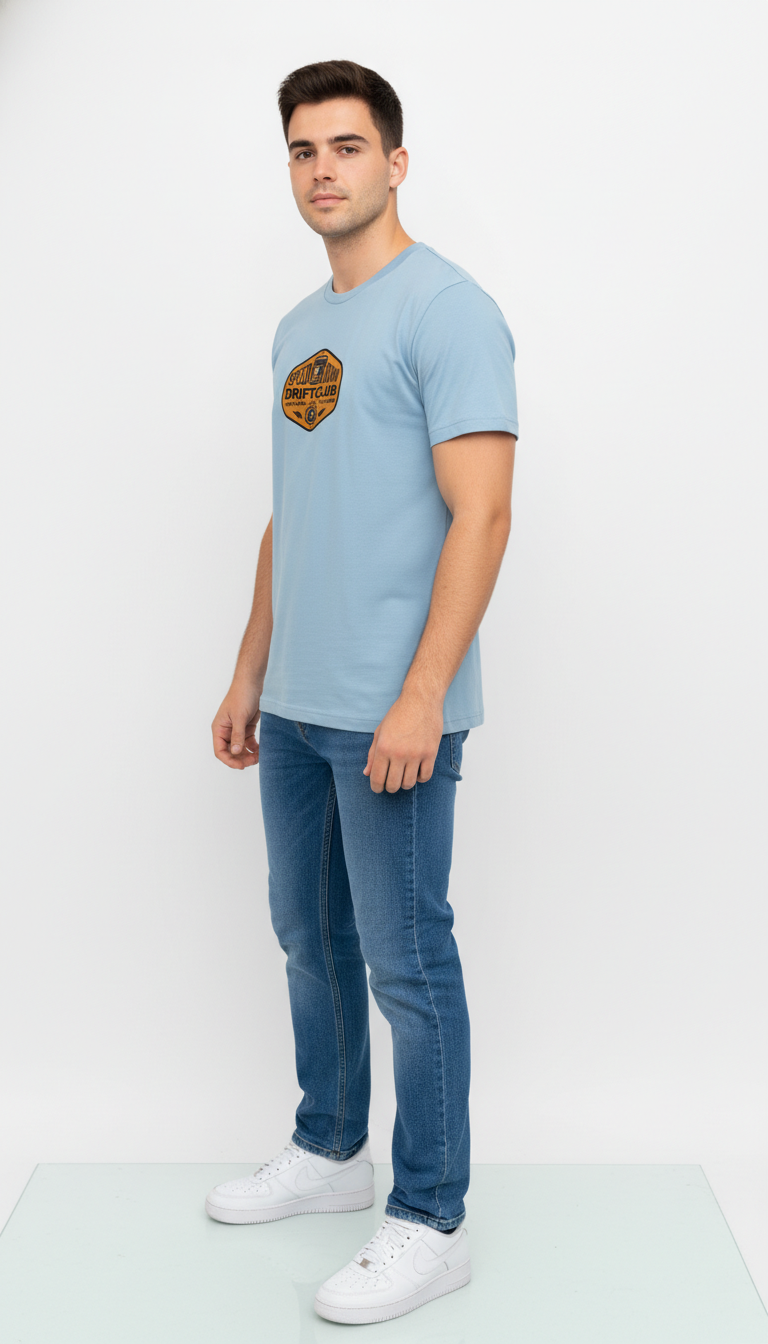 Men Regular Pure Cotton Printed T-Shirt