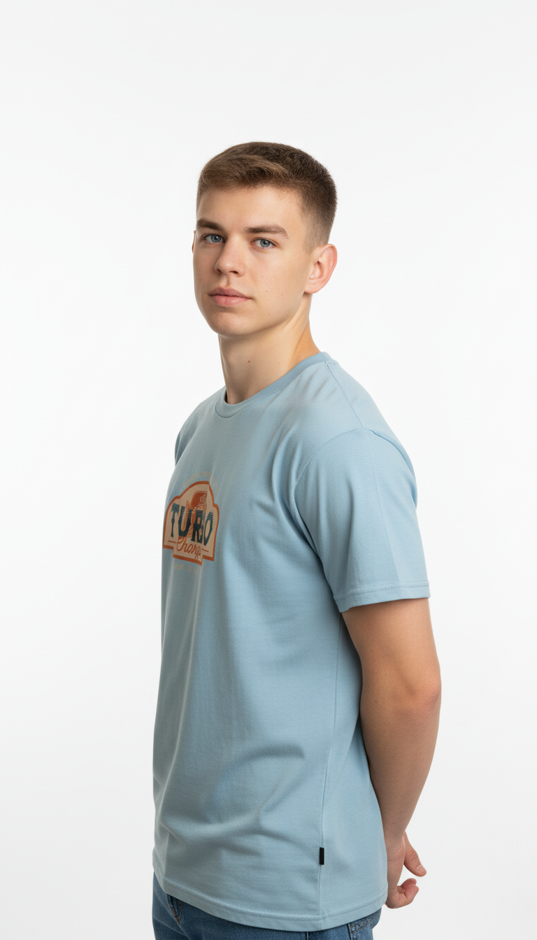 Men Regular Pure Cotton Printed T-Shirt