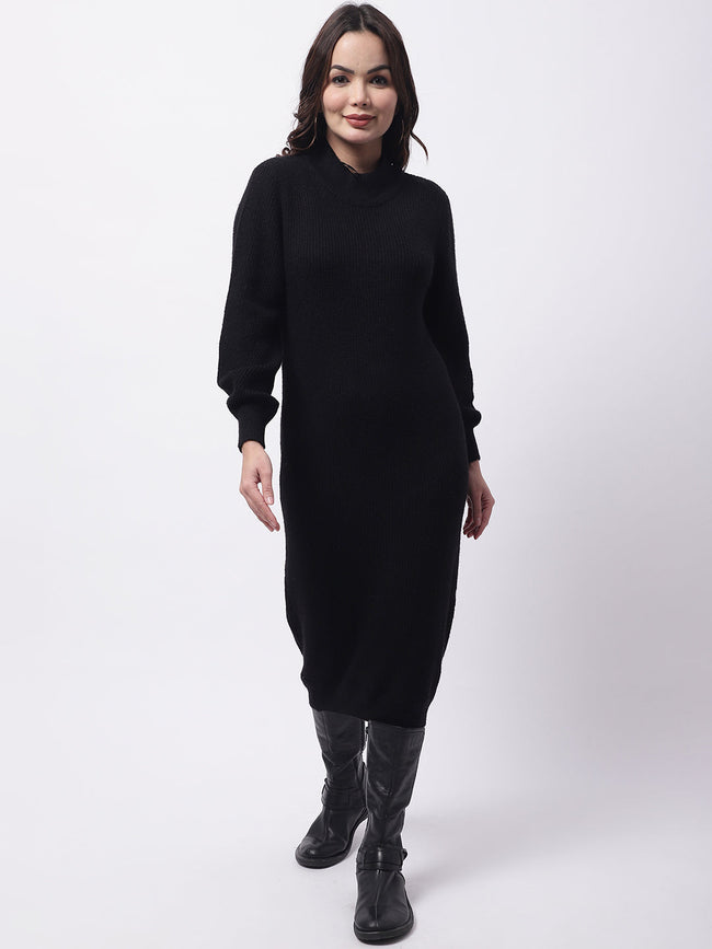 cold shoulder ruched bodycon dress Women Black Ribbed Bodycon Dress – FYVA