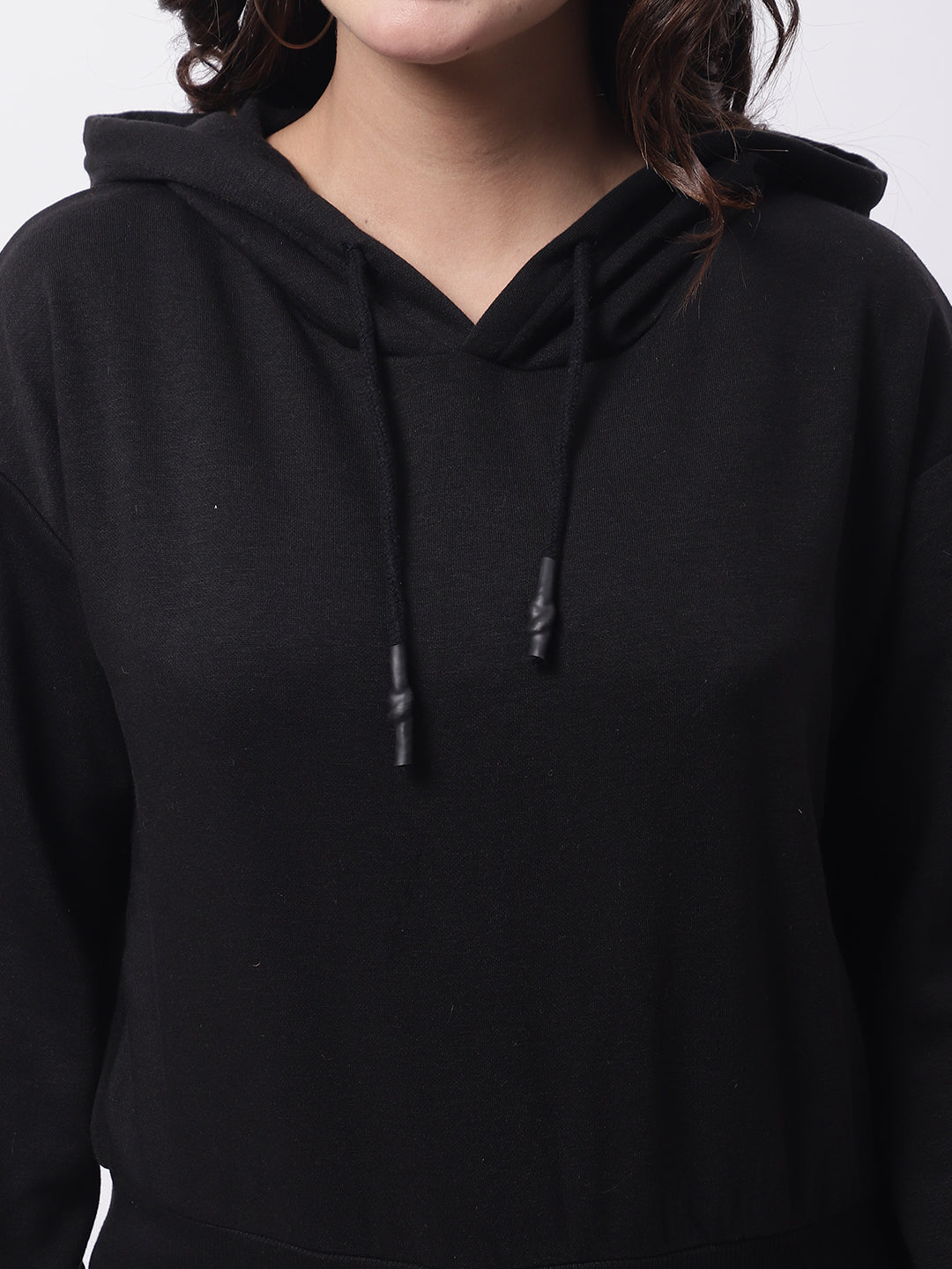 Women Black Hoodie