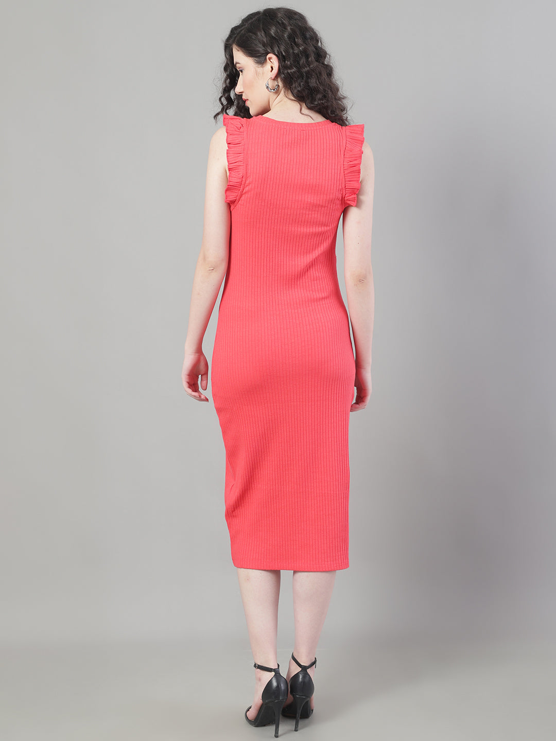 Women Red Bodycon Dress