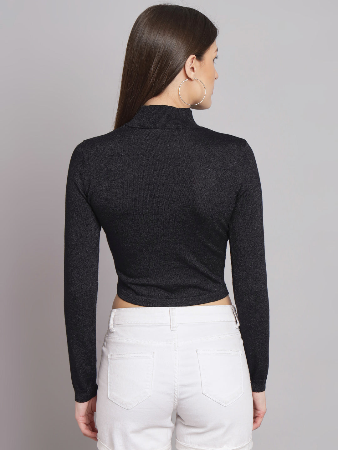 Women Black Turtleneck