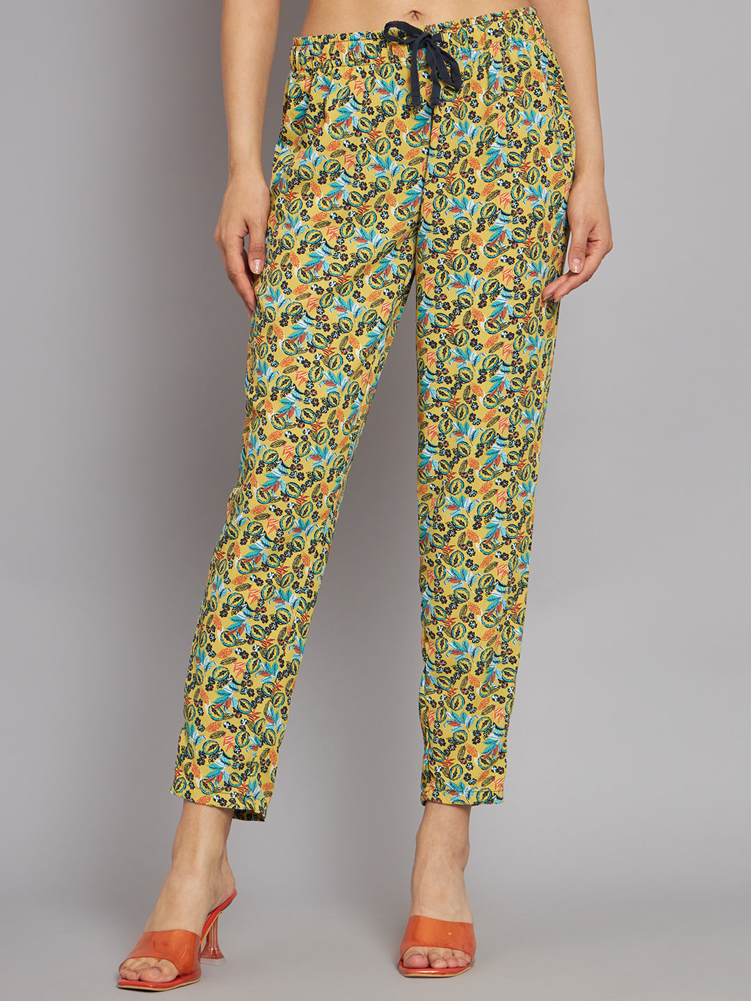 Women Multicolour Printed Pants