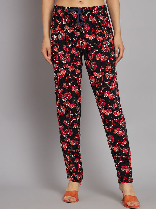 Women Multicolour Printed Pants