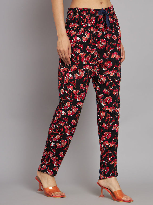 Women Multicolour Printed Pants
